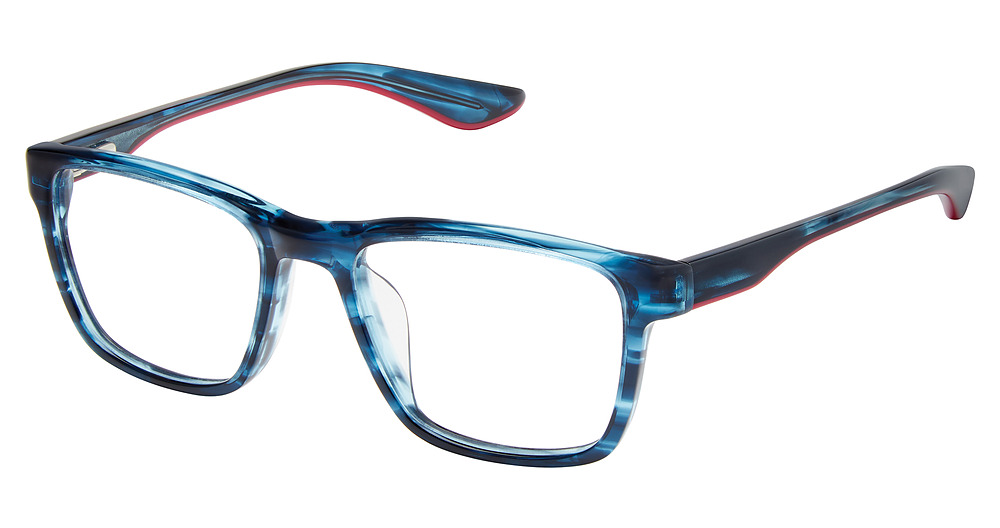 BLUE RED