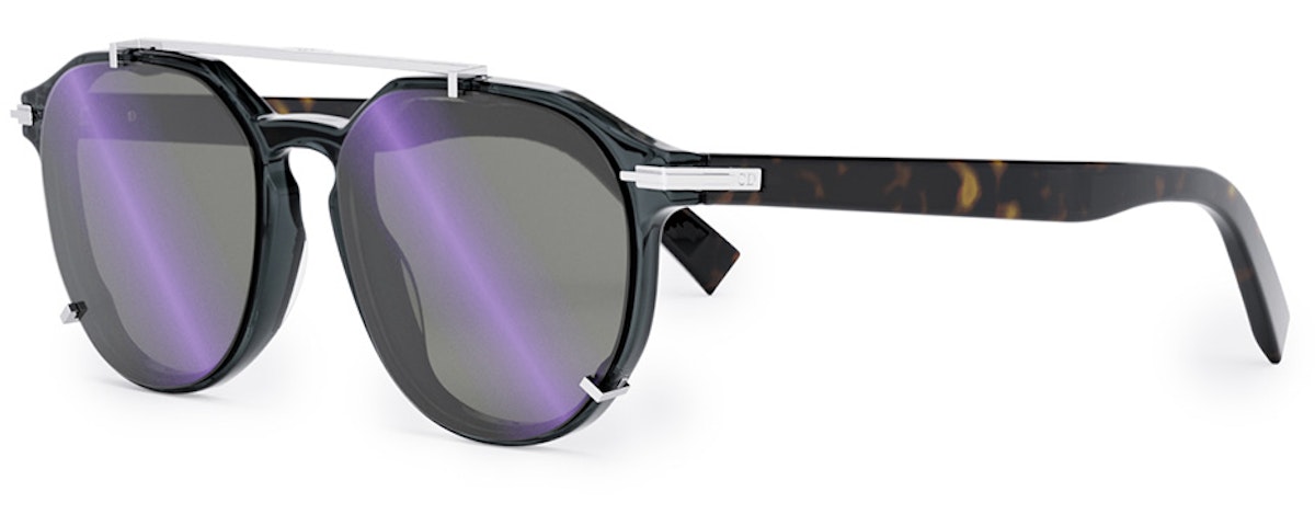 Shiny Grey / Violet