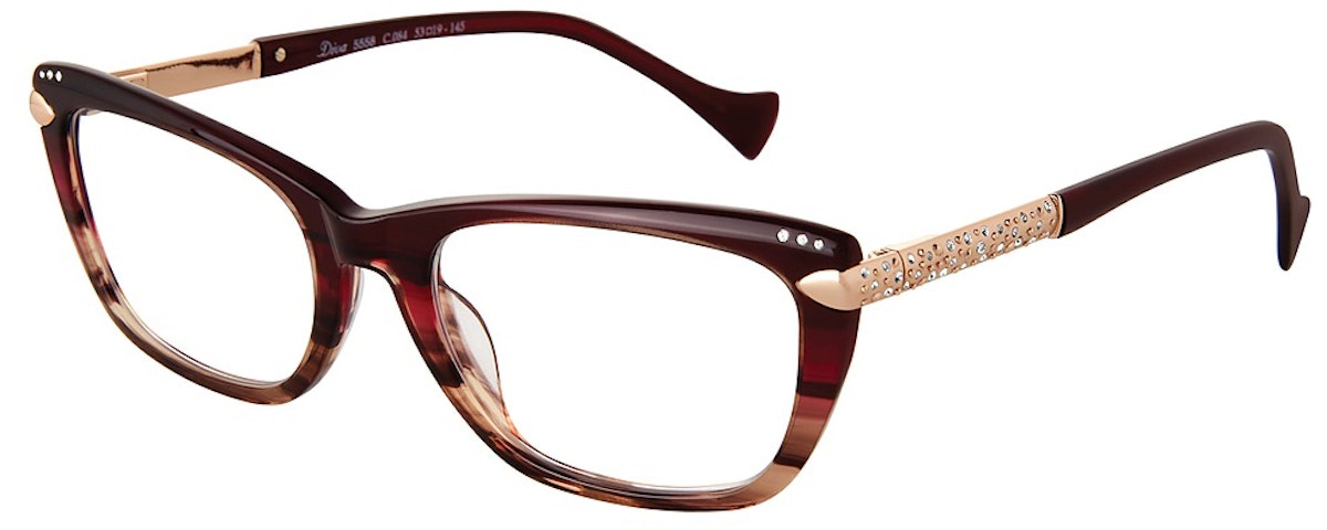 BURGUNDY-ROSE GOLD