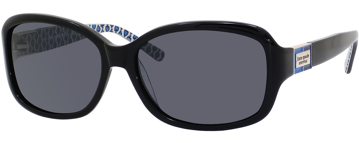 Black / Blue Spades (RA Gray Polarized)