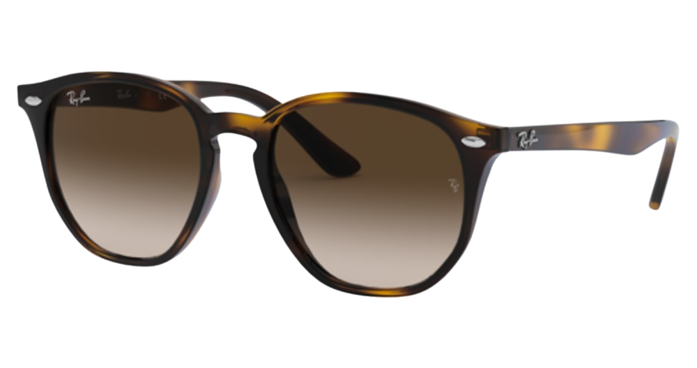Ray-Ban RJ9070S round sunglasses in Havana/Brown Gradient Dark Brown