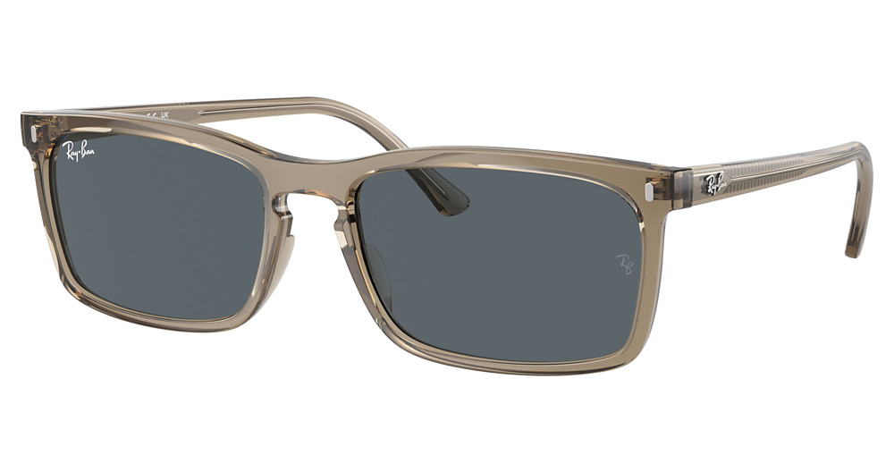 TRANSPARENT BROWN / BLUE