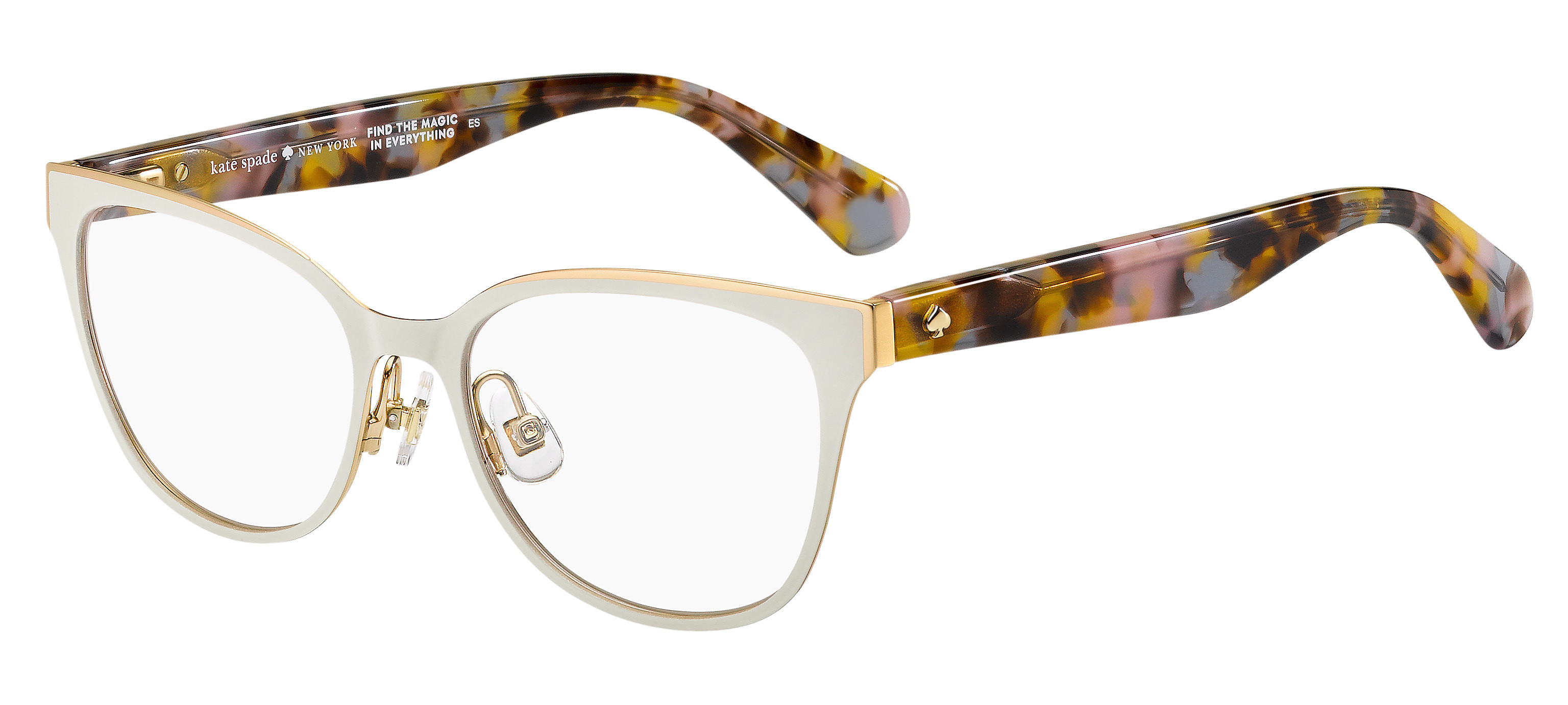 Kate Spade Vandra cateye eyeglasses in Ivory