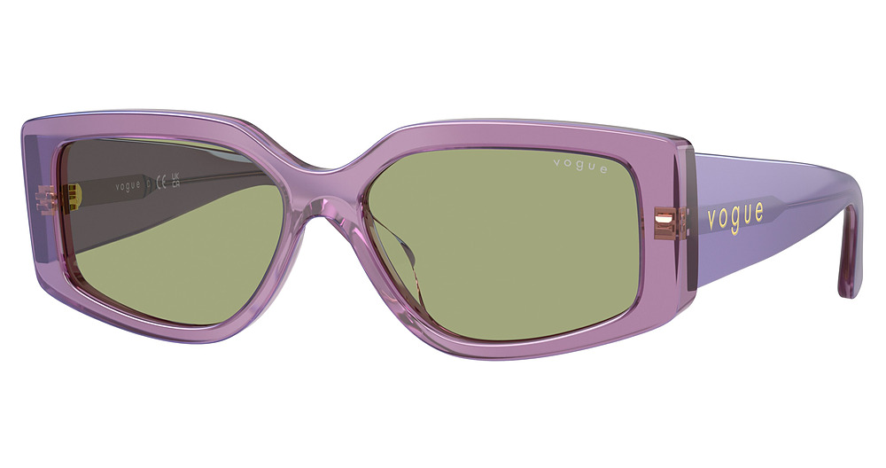TRANSPARENT PEARL PURPLE / GREEN