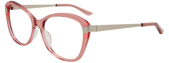 Red Crystal & Pink Crystal & Silver