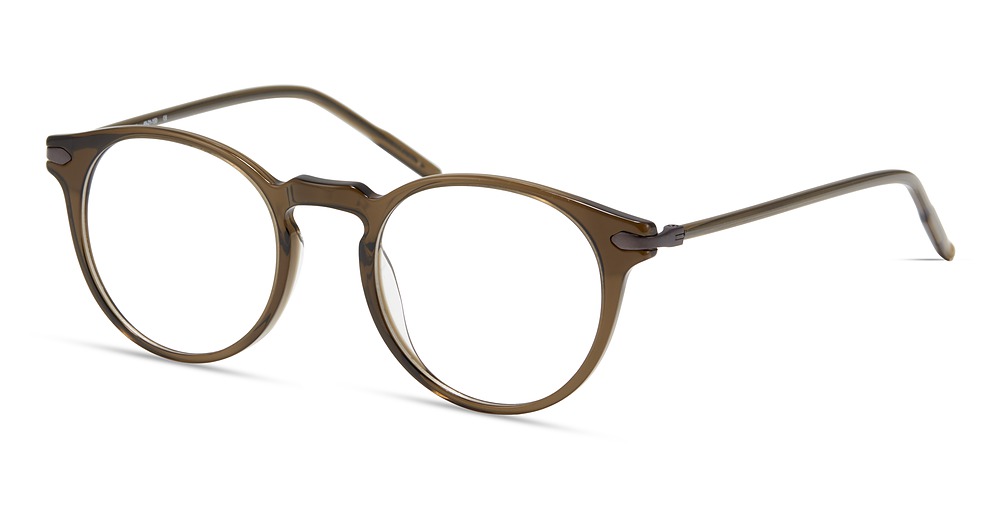 Modo LEWIS round eyeglasses in Olive
