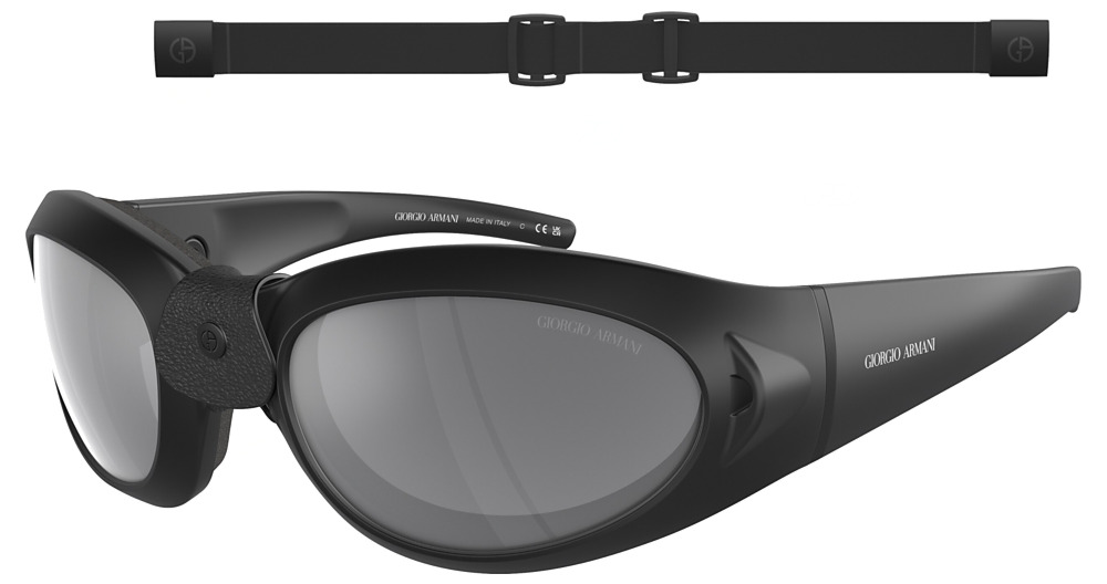 MATTE BLACK / GREY MIRROR BLACK