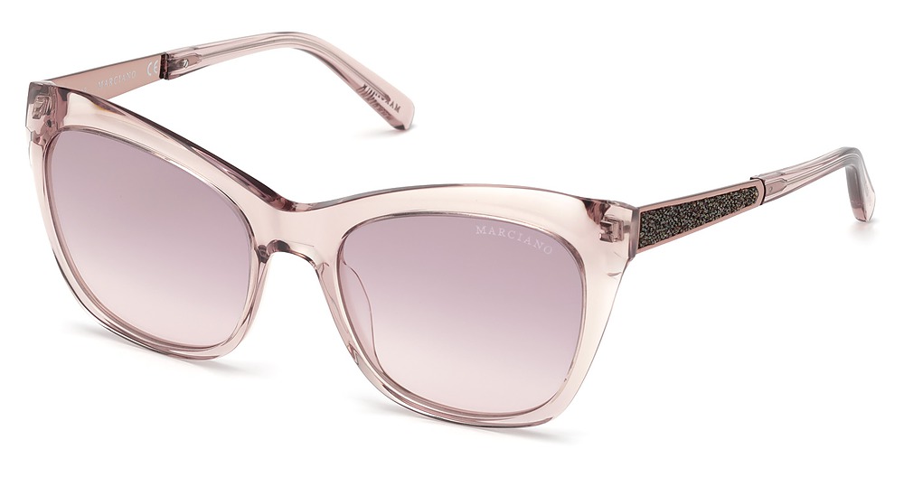 shiny pink / gradient or mirror violet