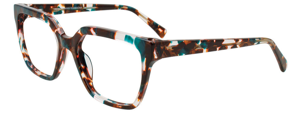 Teal & Brown