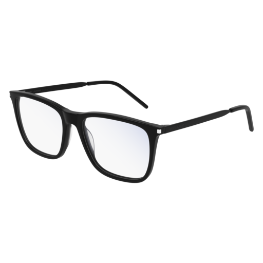 Saint Laurent SL 345 square sunglasses in Black
