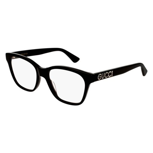 Gucci GG0420O rectangle eyeglasses in Black