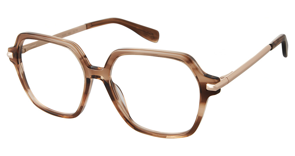LIGHT BROWN HORN/ JAPANESE GOLD