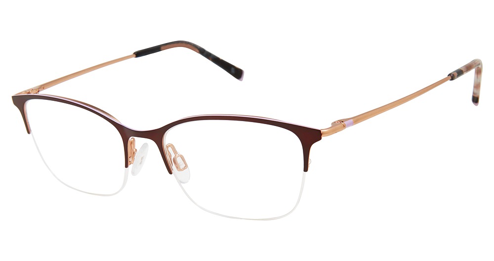 BROWN/ROSE GOLD