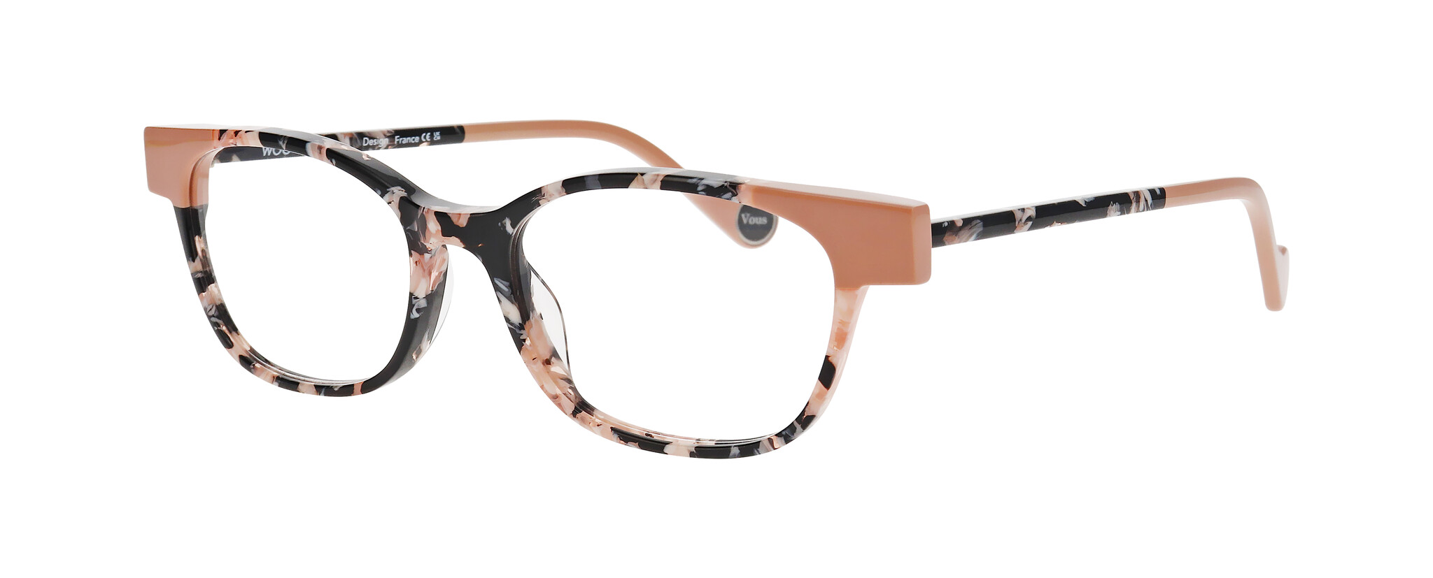 MARBLE BLACK AND ROSE