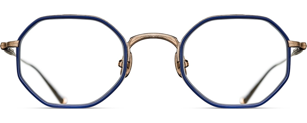 BG-NVY Brushed Gold Navy