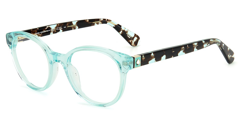Kate Spade MARCILEE round eyeglasses in Teal