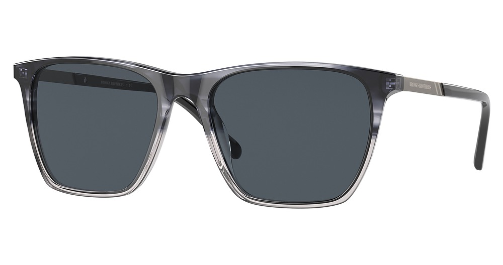 DARK GREY GRADIENT HORN / BLUE GREY SOLID