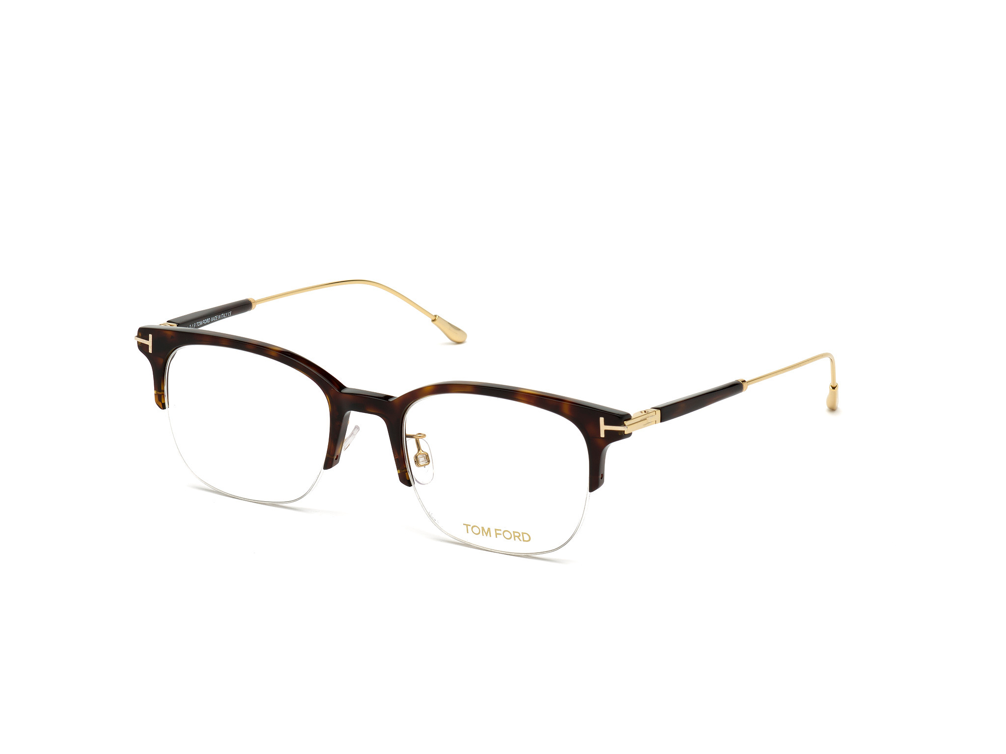Tom Ford FT5645-D eyeglasses in Shiny Classic Dark Havana W. Tf