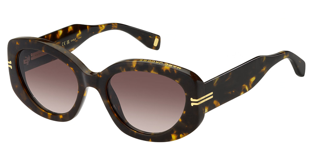 Marc Jacobs MJ 1099/S round sunglasses in Havana/Brown Shaded