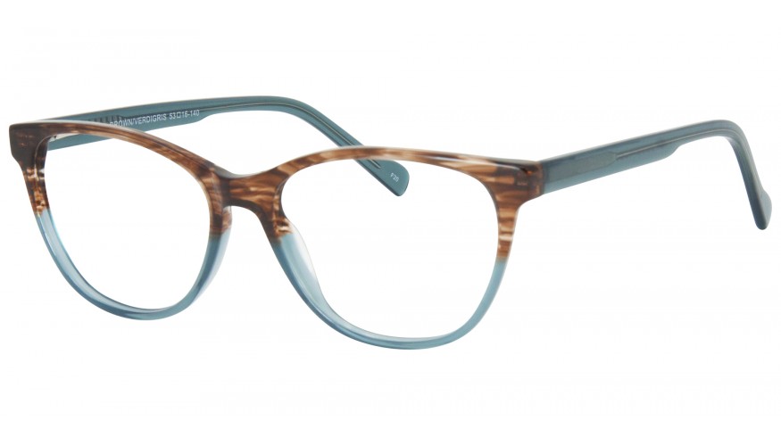 Brown/Verdigris