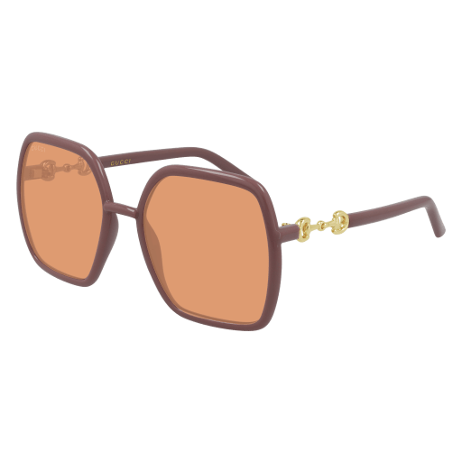 Gucci GG0890S square sunglasses in Pink