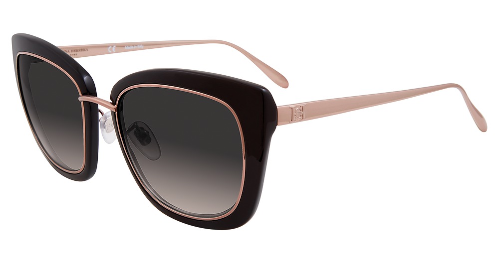 Carolina Herrera SHHN593M cateye sunglasses in Black 0700