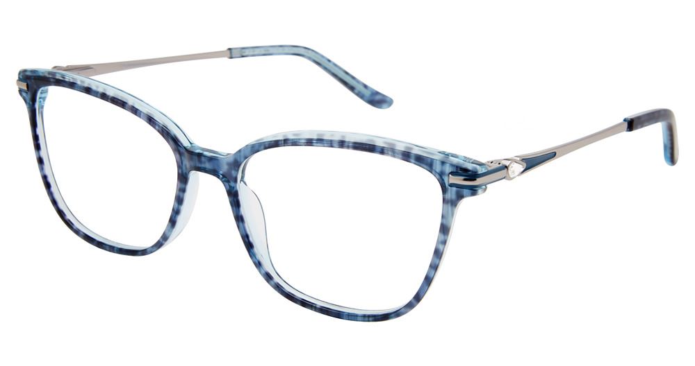 BLUE MARBLED - SILVER
