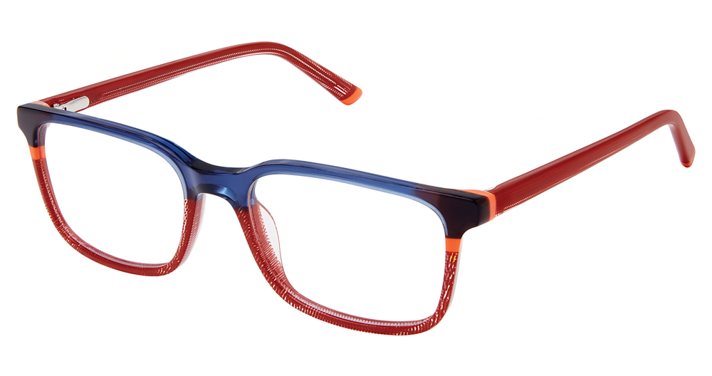 BLUE RED ORANGE