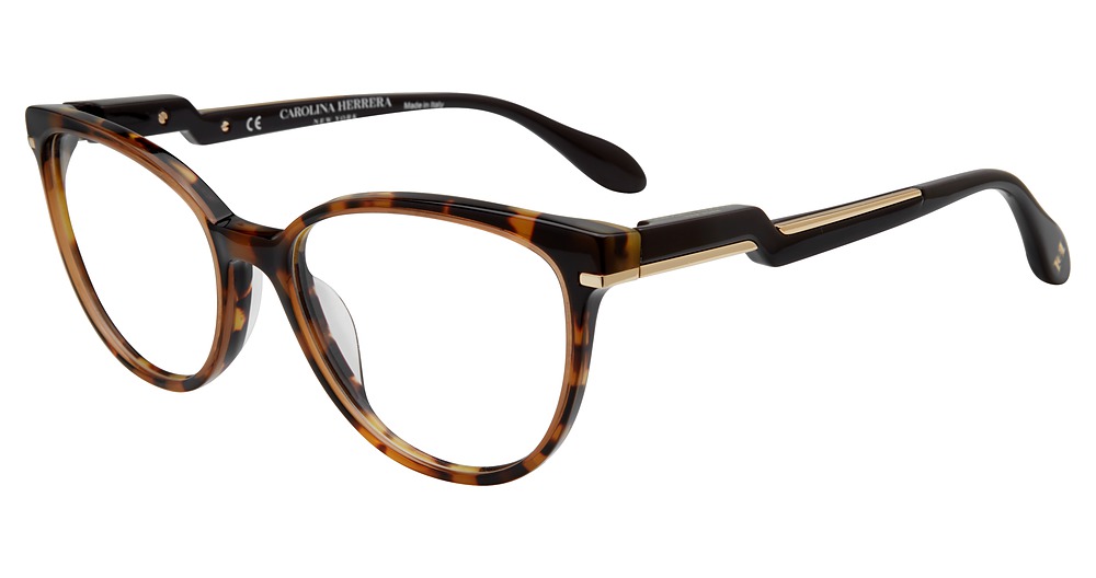 Carolina Herrera VHN591M cateye eyeglasses in Tortoise 0 Adr
