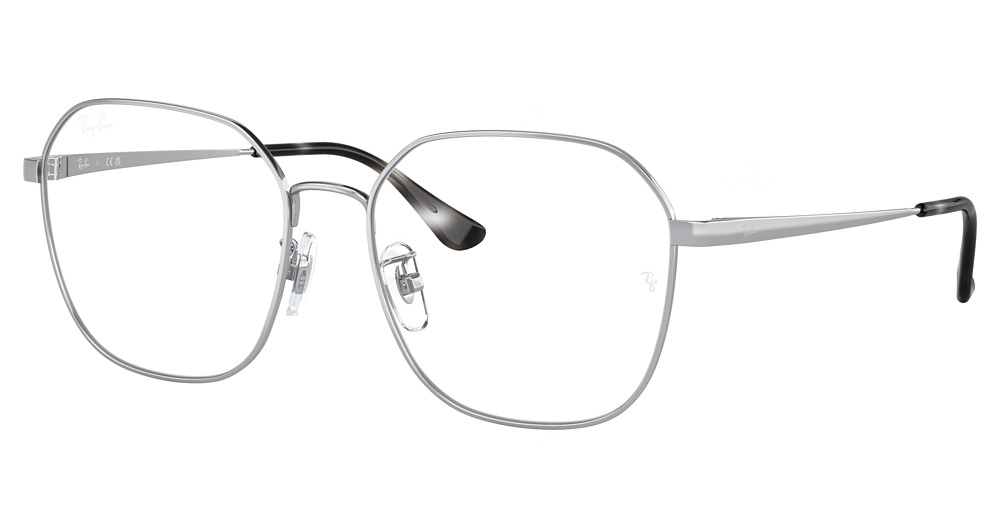Ray-Ban RX6490D irregular eyeglasses in Silver