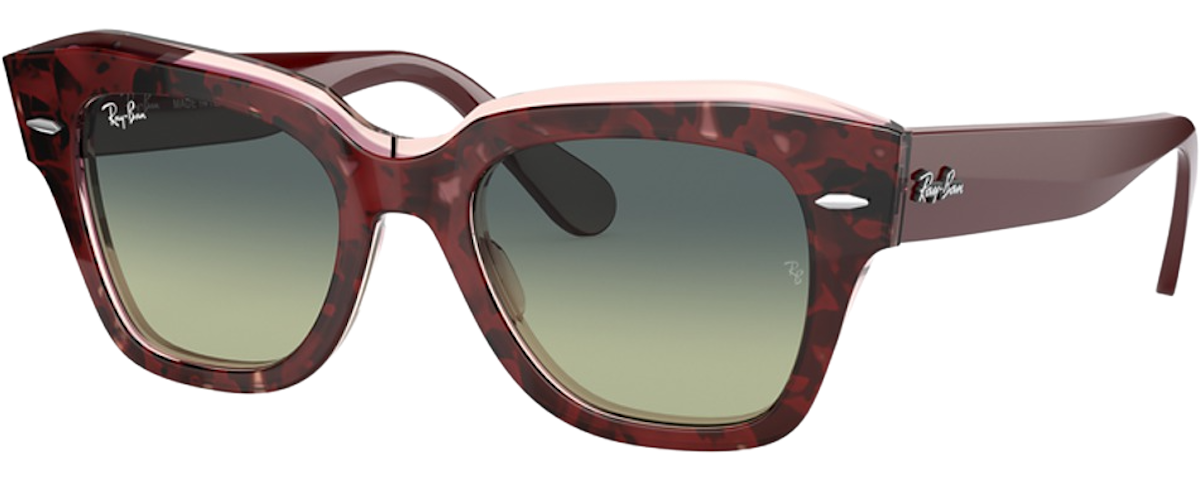 HAVANA ON TRANSPARENT PU / GREEN VINTAGE