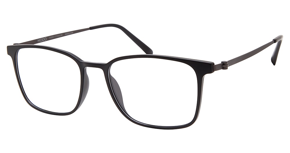 Modo 7023 round eyeglasses in Matte Black