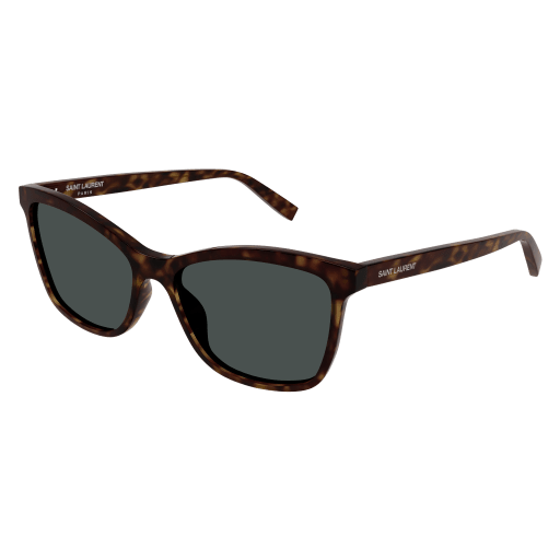 Saint Laurent SL 502 cateye sunglasses in Havana Havana Smoke/Smoke