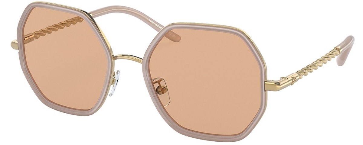 ANTIQUE PINK / SOLID BROWN