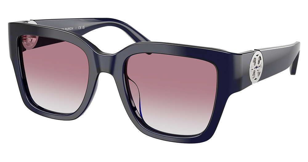 DARK TRANSPARENT BLUE / GRADIENT VIOLET