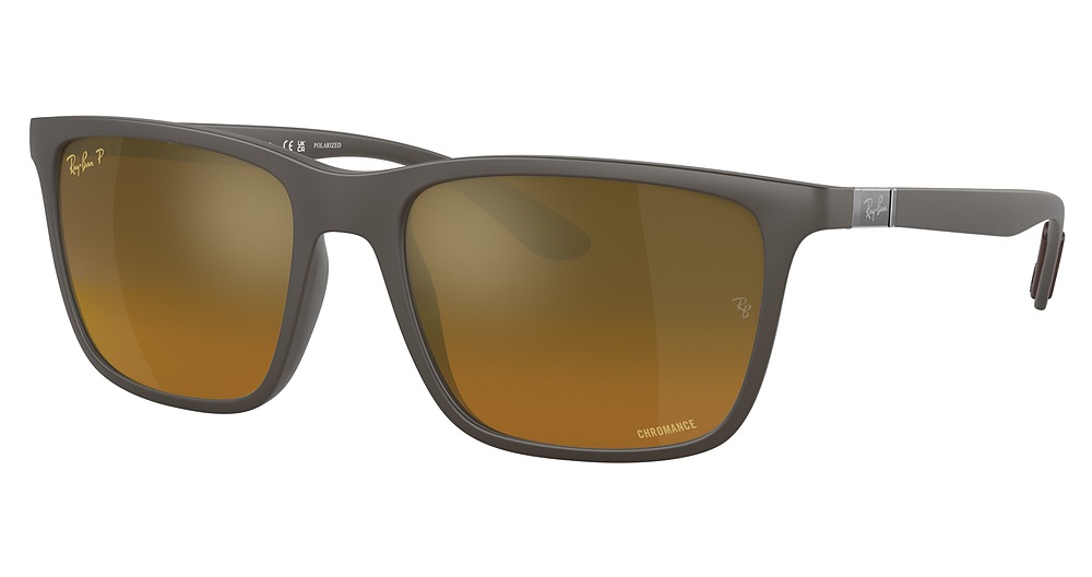 MATTE BROWN / BROWN MIRROR GOLD POLAR