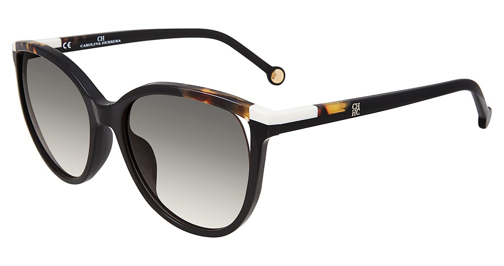 Carolina Herrera SHE822 cateye sunglasses in Black 0700