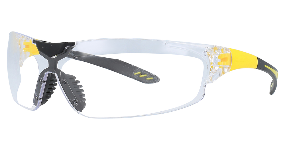 Black with Clear Lens