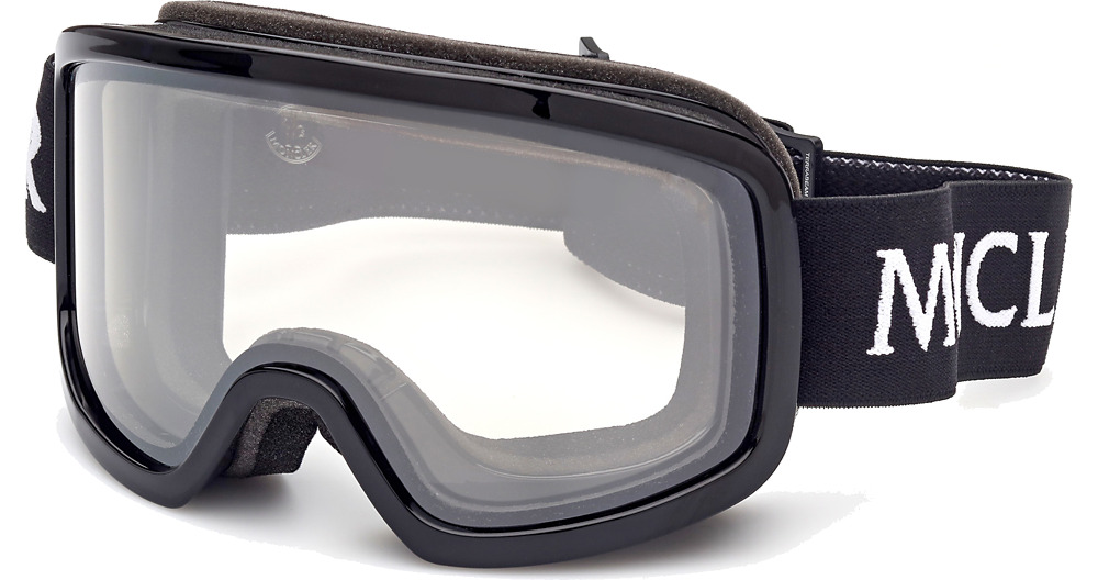 shiny black / smoke mirror