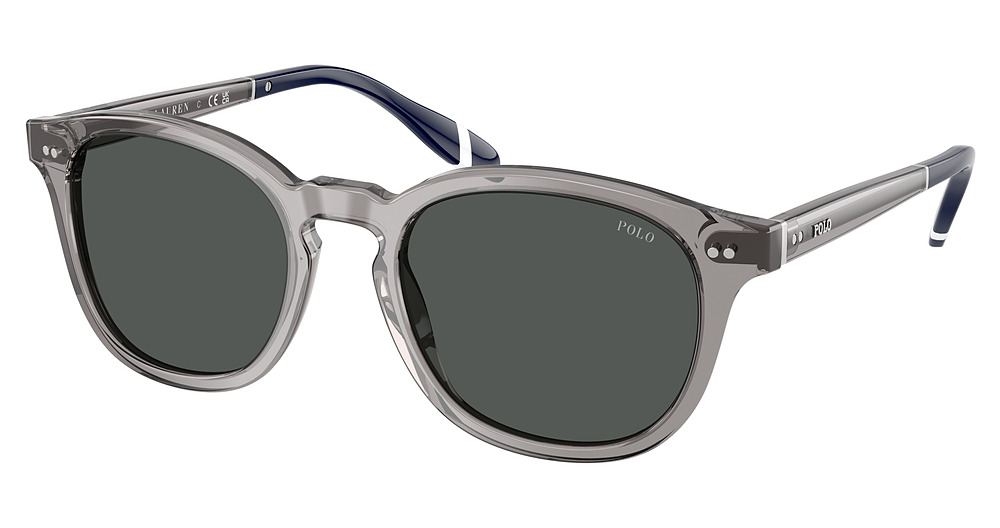 SHINY TRANSPARENT GREY / DARK GREY