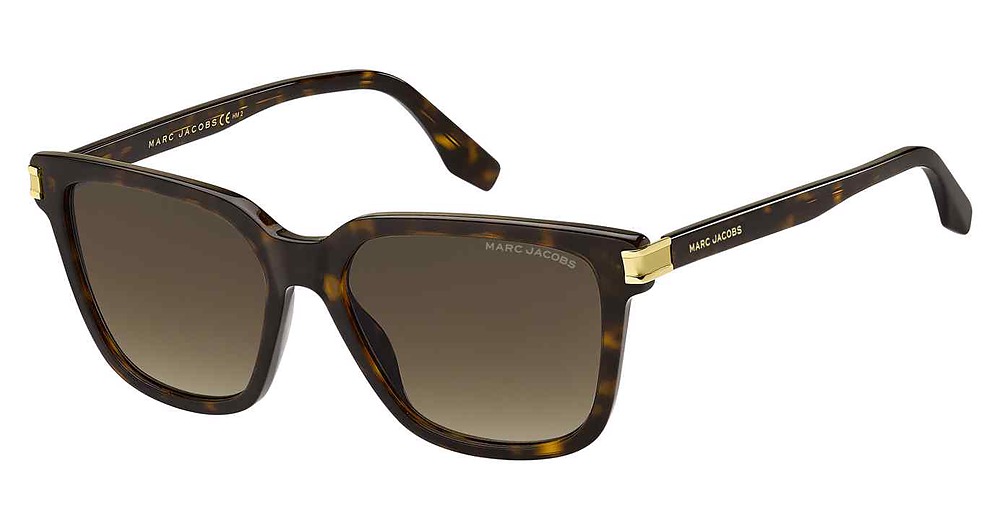Marc Jacobs MARC 567/S square sunglasses in Havana/Brown Gradient