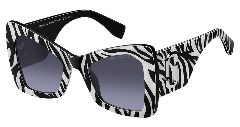 Marc Jacobs MARC 761/S cateye sunglasses in Pttrbkwht/Grey Azure