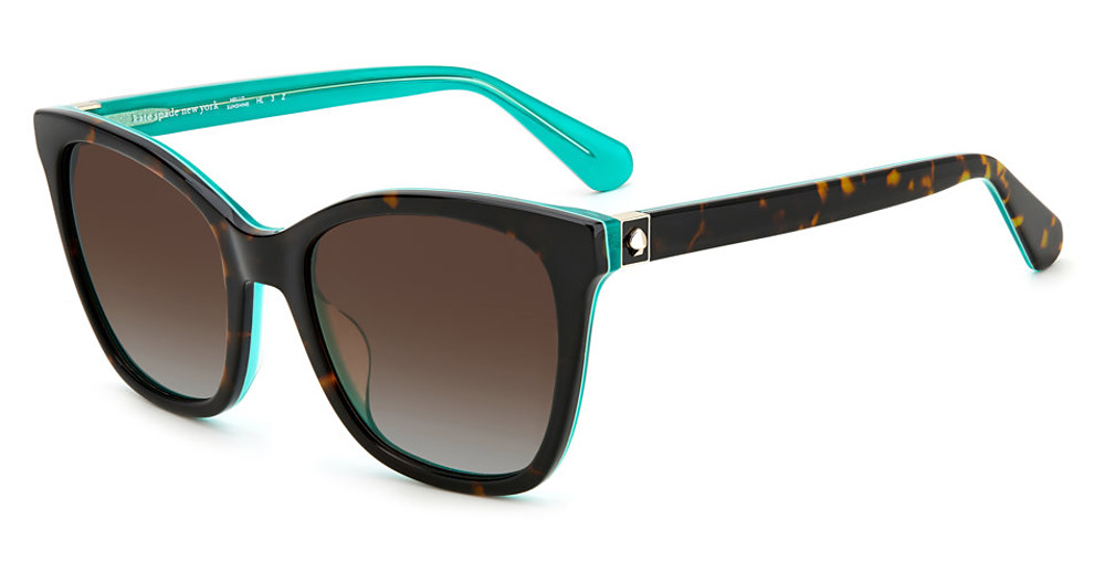 Kate Spade DESI/S/US cateye sunglasses in Havana/Brown Shaded Polarized