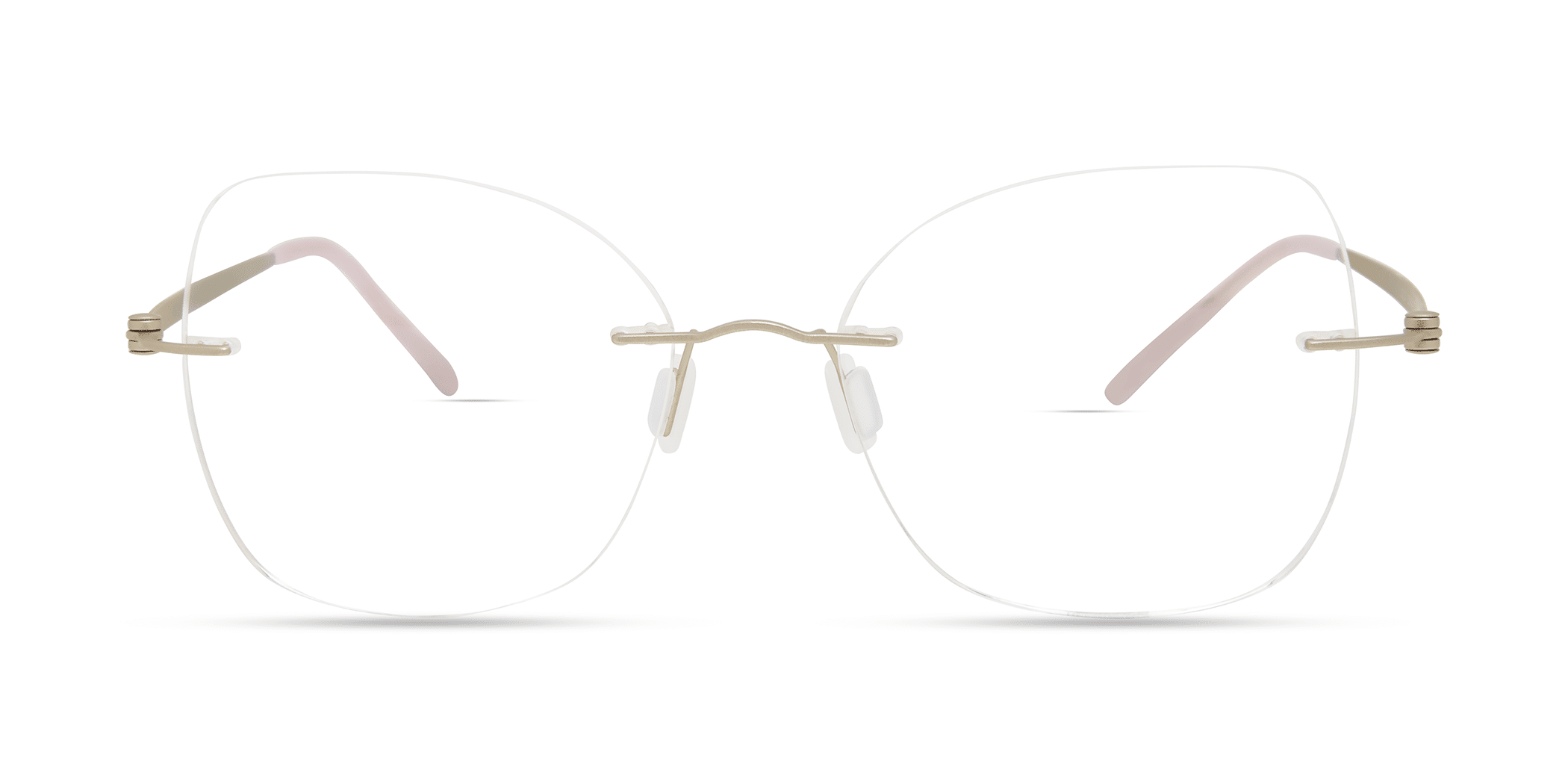 Modo 4609 irregular eyeglasses in Matte Light Gold