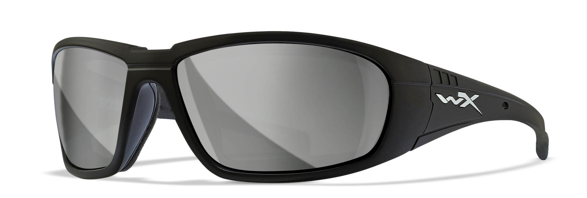 Gloss Black / Silver Flash (Smoke Grey)