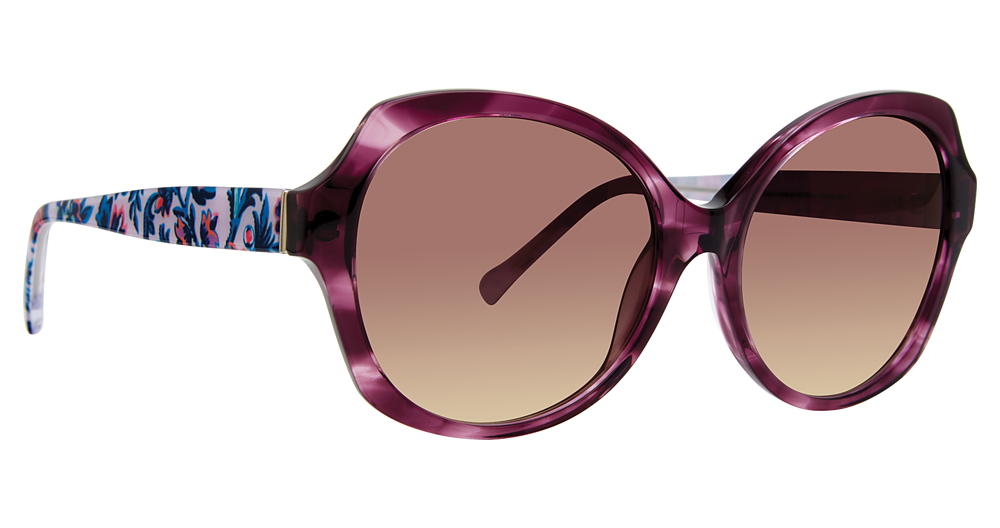 Cloud Vine Multi / Dark Purple Double Gradient