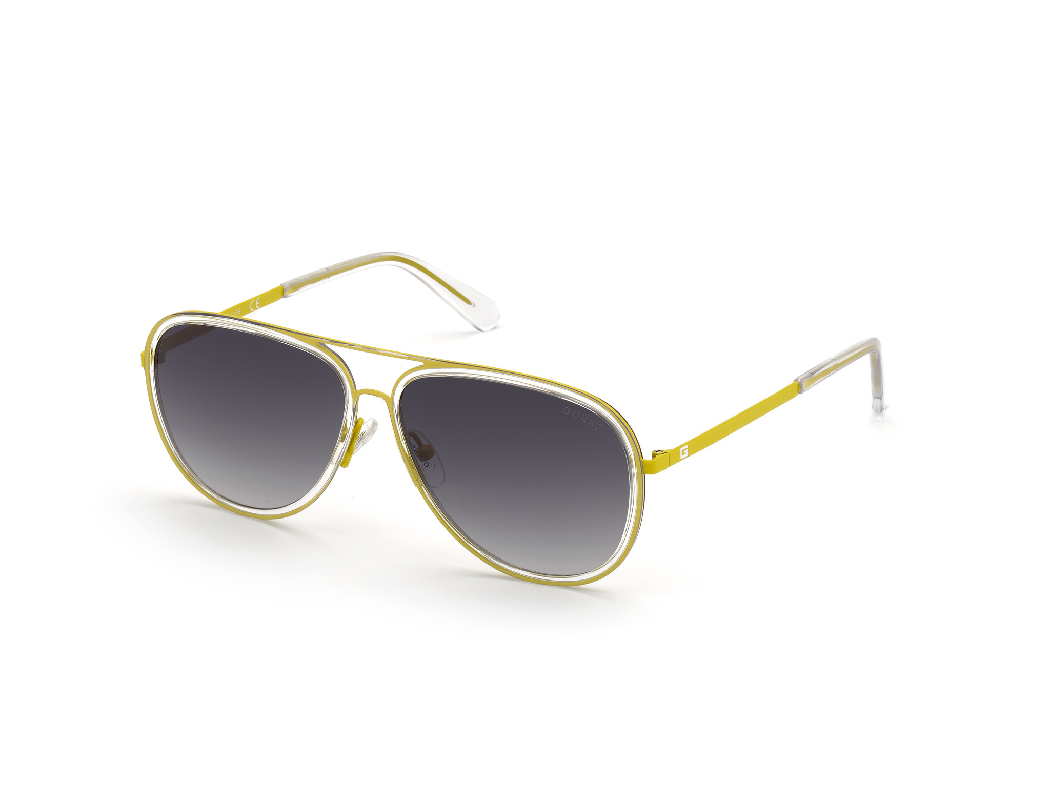 Shiny Yellow / Smoke Mirror