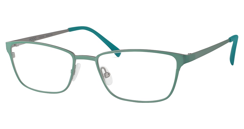 Modo 4217 irregular eyeglasses in Steel Green