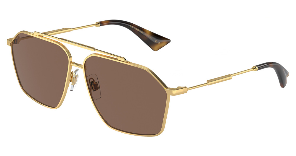 GOLD / DARK BROWN