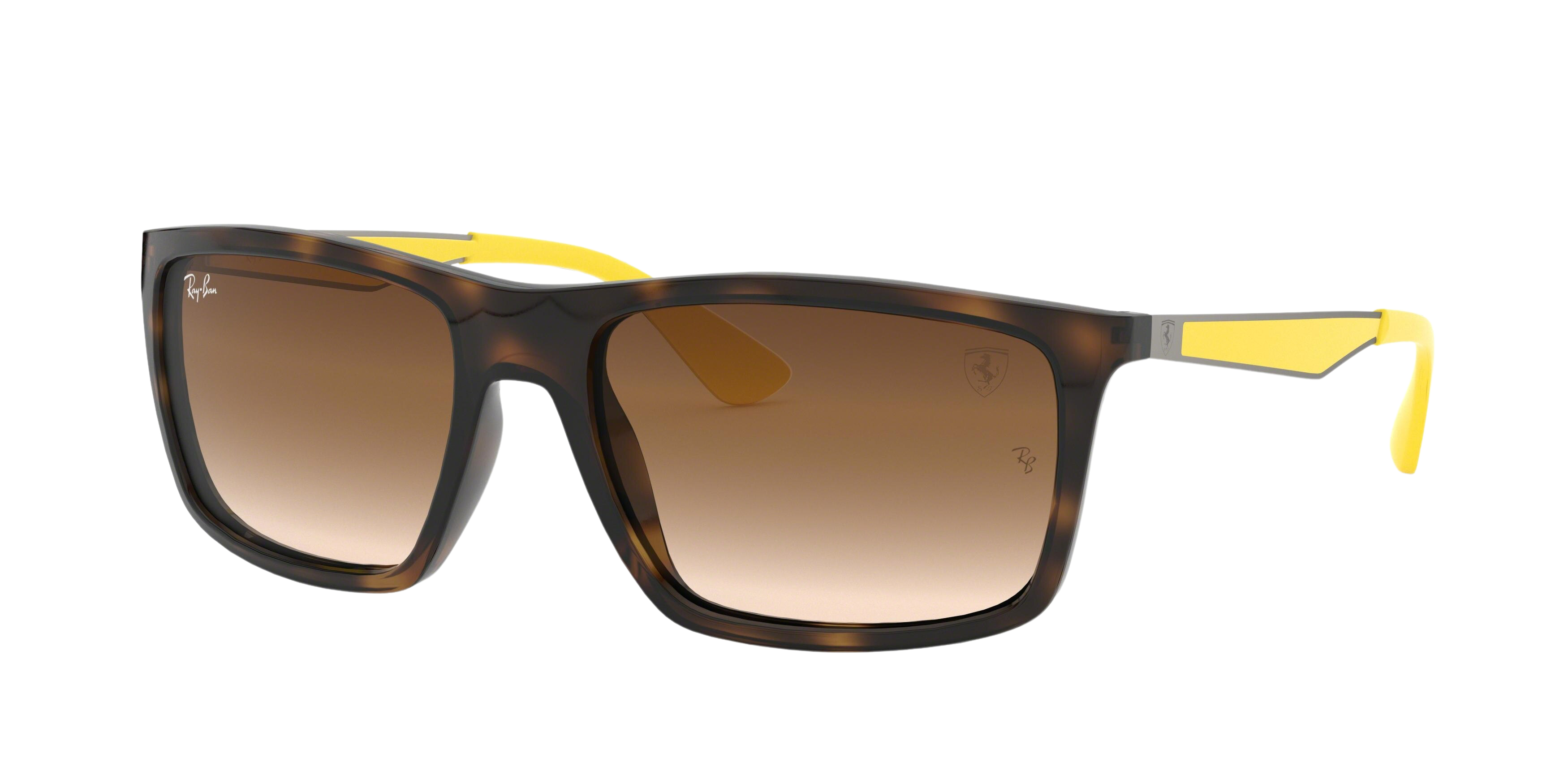 Ray-Ban RB4228M square sunglasses in Havana